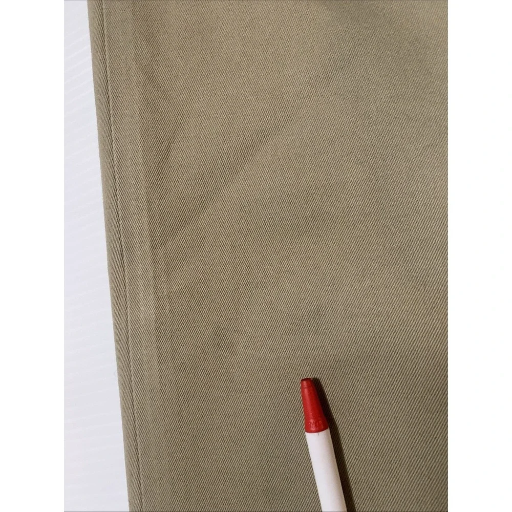 VINTAGE Polo Ralph Lauren Pants Mens 33x30 Double Pleated Chino Beige Preppy